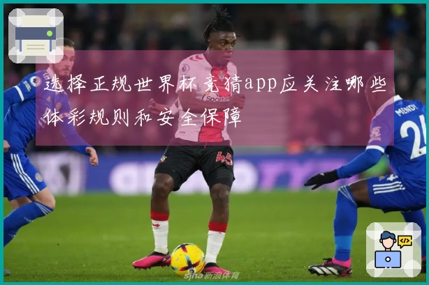 选择正规世界杯竞猜app应关注哪些体彩规则和安全保障